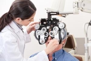 Contact lens exams